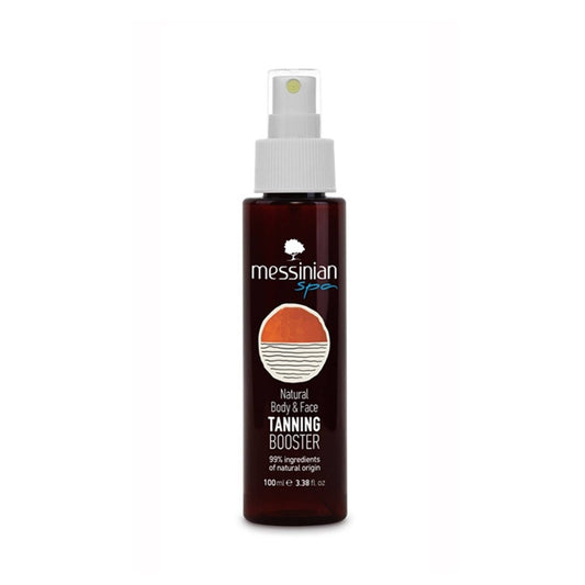 Messinian Spa – Natürlicher Bräunungbooster mit Schoko-Karamell-Duft (100 ml)